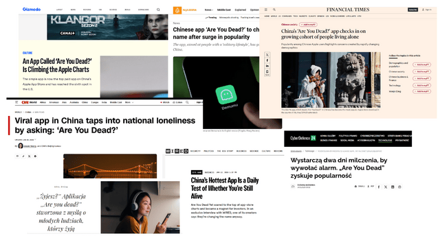 Are You Dead - publikacje