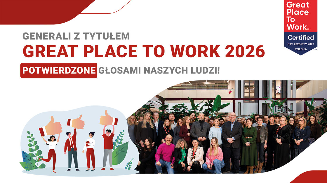 Generali Polska najlepszym miejscem pracy