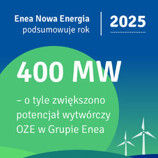 Infografika ENE 25 - Zwiększenie potencjału wytwórczego OZE