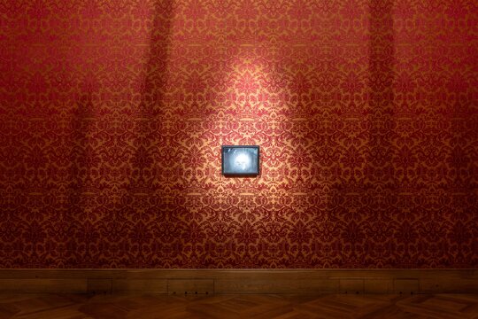 Part of the exhibition_Łukasz Stokłosa. The Shining_The Royal Castle in Warsaw_photo 1