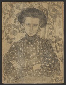 Jan Rembowski, Portret Anny z Meduskich Żarneckiej, 1905, MNW, 43645mnw1.tif