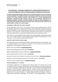AI marketing vs_ marketing napędzany AI, czyli jak odróżnić buzzword od sztucznej inteligencji.pdf