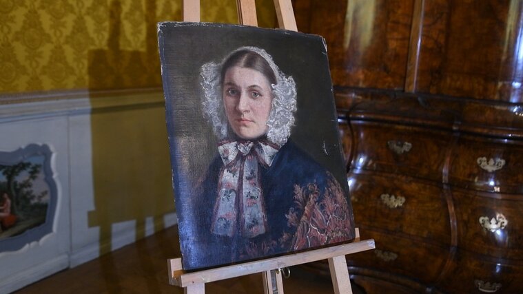 Obraz Anny Von Parpart, mat  Muzeum Gdańska