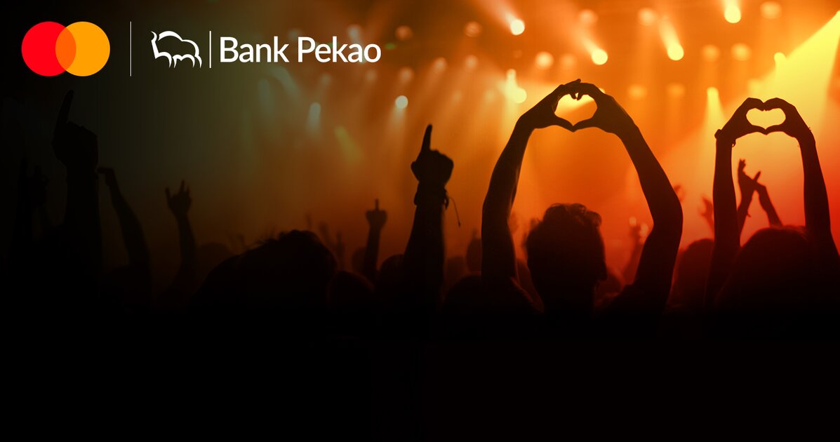 Klienci Banku Pekao skorzystają z przedsprzedaży biletów na topowe koncerty dzięki partnerstwu z Mastercard i Live Nation