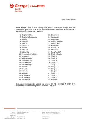 Pobierz Awaria sieci ciepłowniczej