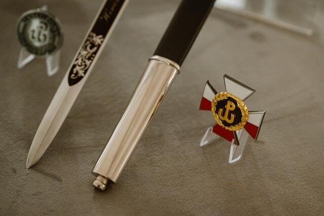 Uroczyste otwarcie sali tradycji Dowództwa Wojsk Obrony Terytorialnej 8