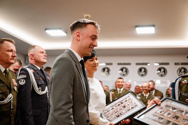 Uroczyste otwarcie sali tradycji Dowództwa Wojsk Obrony Terytorialnej 9