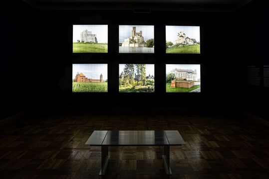 Fragment wystawy Ostatni zamek 3 fot.Tomasz Kaczor