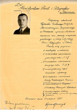 Ryszard Burczyk - podanie 