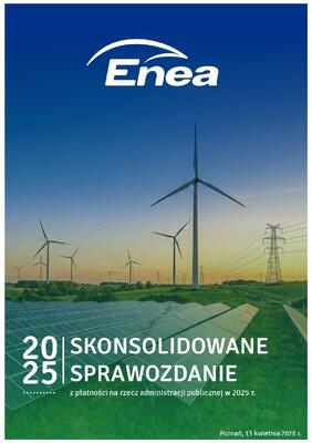 Skonsolidowane sprawozdanie z płatności na rzecz administracji publicznej 