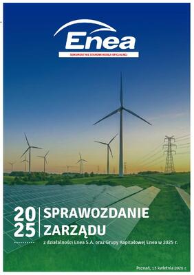 Sprawozdanie Zarządu z działalności Enea S A  oraz GK Enea