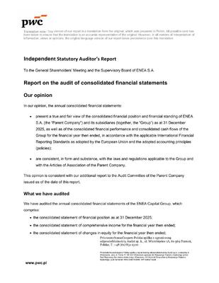 Independent Statutory Auditor’s Report