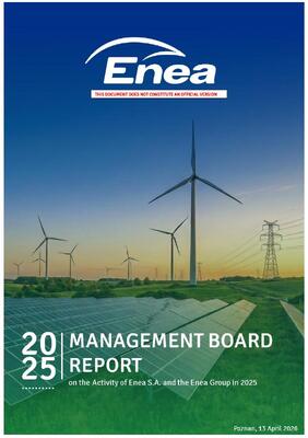 Management Board report on activity of Enea and Enea Group