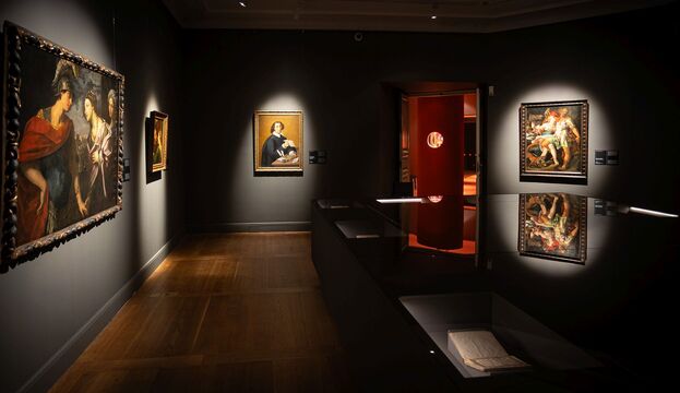 Fragment wystawy_Wielka gra_Zamek Królewski w Warszawie_ 6_fot.T.Kaczor