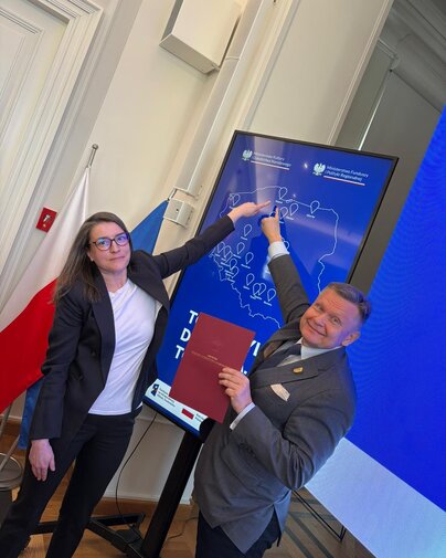 Gdańsk na mapie projektów prgramu FEnIKS, mat  MG