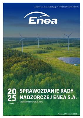 Sprawozdanie Rady Nadzorczej