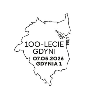 100-lecie Gdyni - datownik 