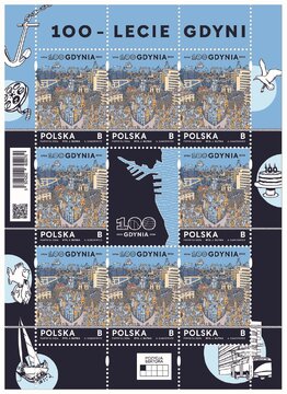 100-lecie Gdyni - arkusz 