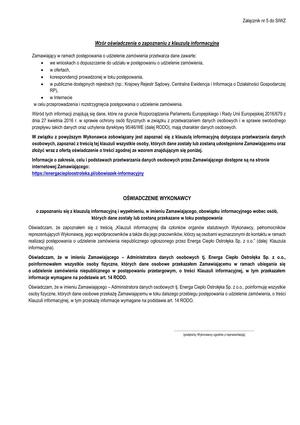 Pobierz Załącznik nr 5 do SIWZ wzór oświadczenia dot  RODO