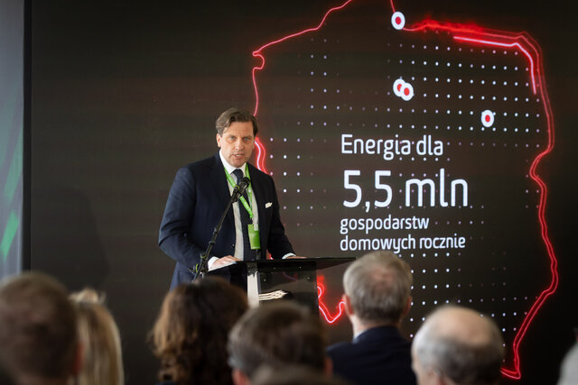 grzegorz nalezyty prezes siemens energy w&nbsp;polsce uroczystosc kamienia wegielnego ccgt gdansk