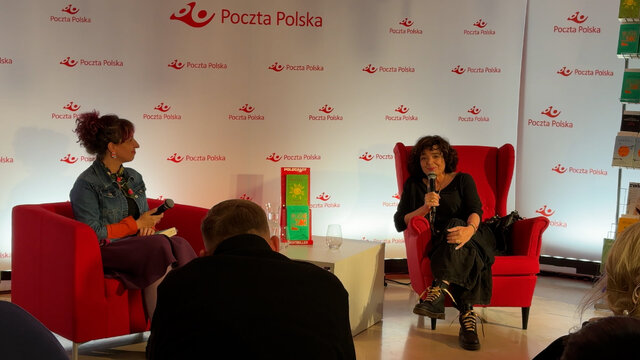 Spotkanie autorskie Katarzyny Grocholi w Poczcie Polskiej 