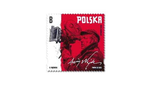 Znaczek - emisja "Andrzej Wajda" 