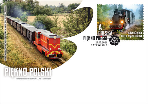 Koperta GÓRNOŚLĄSKIE KOLEJE WĄSKOTOROWE 