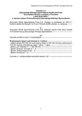 Załącznik do RB 22/2026