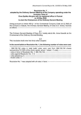 Attachment to CR No. 22/2026