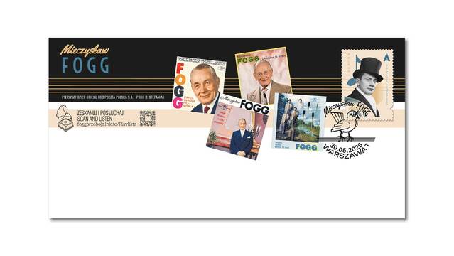 Koperta FDC emisja Mieczysław Fogg 