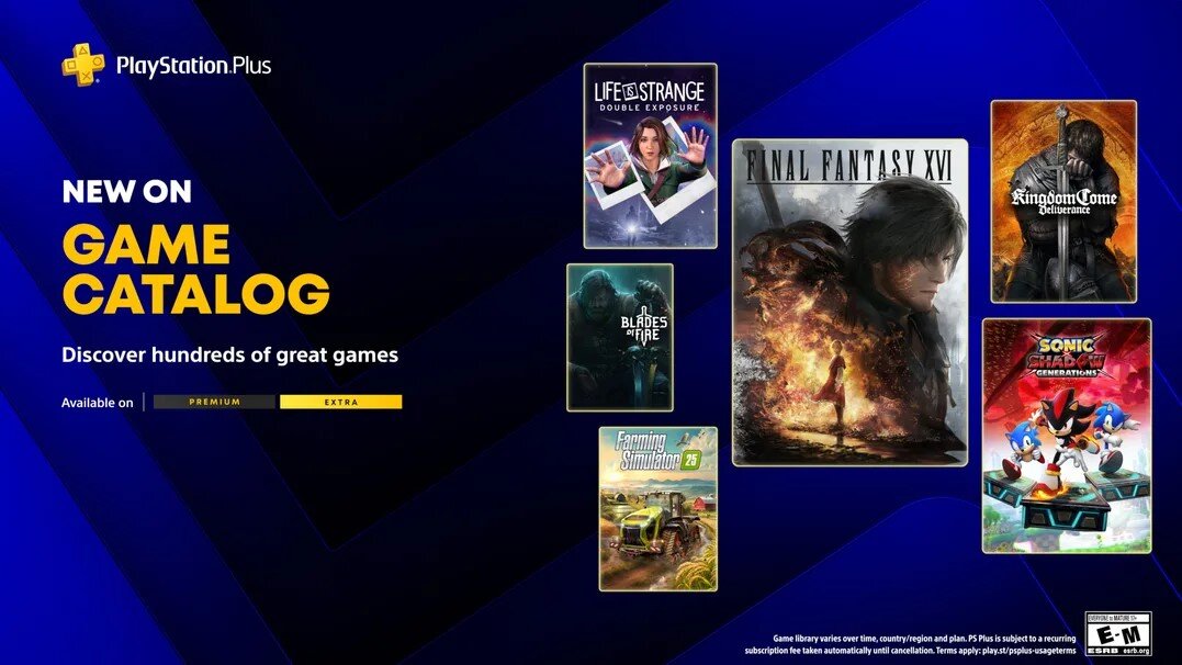 Katalog gier PlayStation Plus na czerwiec: Final Fantasy XVI, Sonic X Shadow Generations, Kingdom Come: Deliverance i wiele więcej