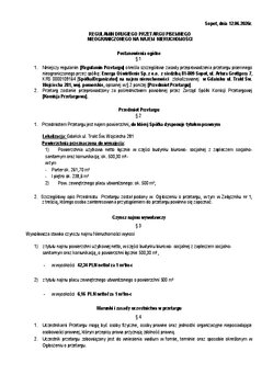 Pobierz Regulamin drugiego przetargu Gdańsk ul  Trakt Św  Wojciecha 281  Energa Oświetlenie Sp  z o o 