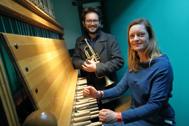 Monika Kaźmierczak i Emil Miszk, fot  Grzegorz Mehring