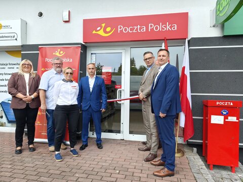 Otwarcie placówki pocztowej w dzielnicy Wielopole w Rybniku 