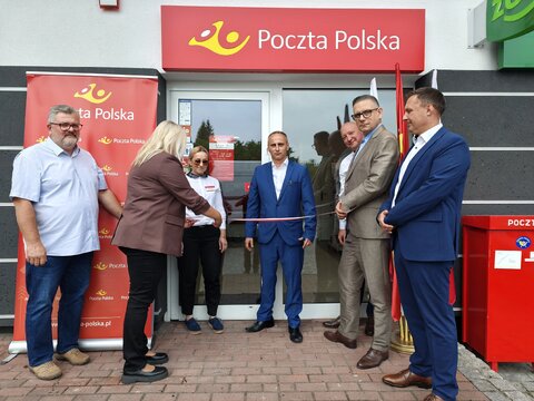 Otwarcie placówki pocztowej w dzielnicy Wielopole w Rybniku 