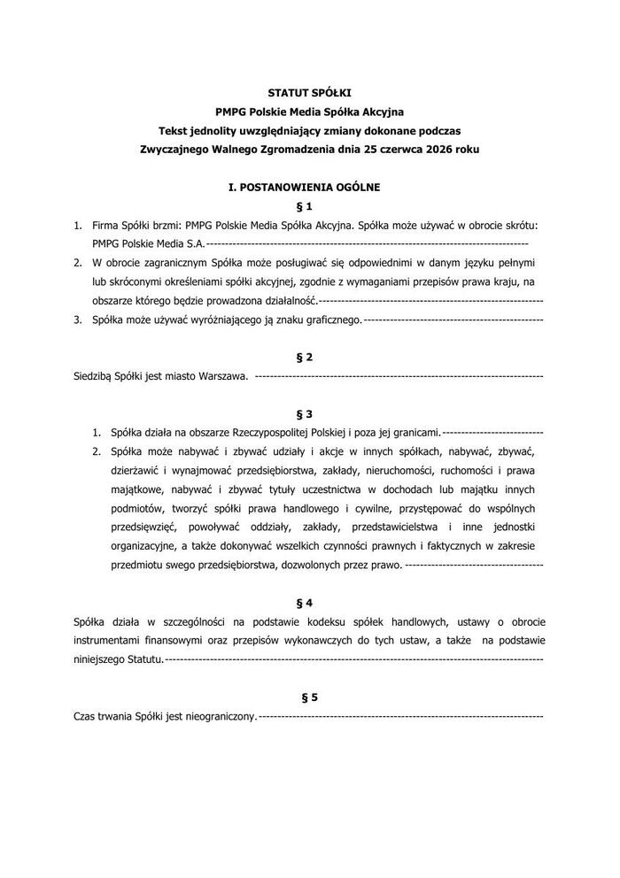 zal01 8 2026 Statut tekst jednolity
