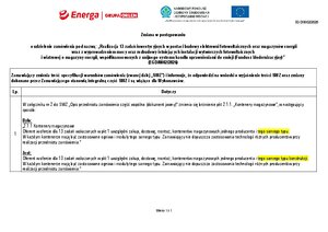 Pobierz Zmiana nr 1 SWZ
