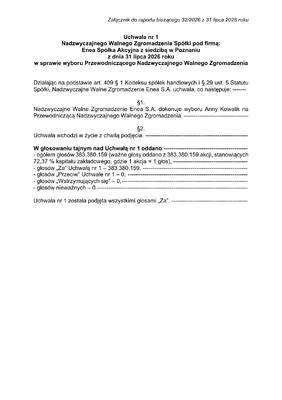 Załącznik do RB 32/2026