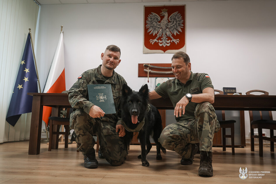Czworonogi w służbie. Wojska Obrony Terytorialnej rozwijają projekt GPR K9