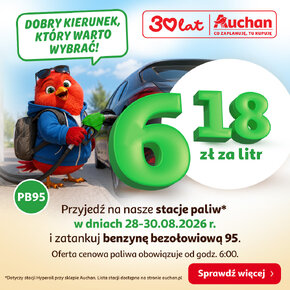 Koniec lata z niższymi cenami paliw na stacjach Auchan.jpg