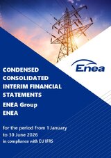Condensed consolidated interim financial statements Enea Group I H 2026