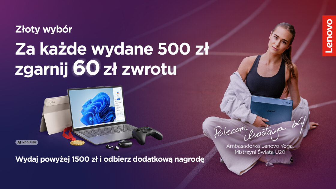 Lenovo ułatwia studentom rozpoczęcie roku akademickiego. Cashback i akcesoria gratis przy zakupie wybranych urządzeń