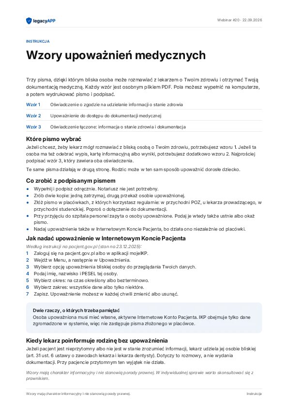 0 Instrukcja upowaznienia medyczne LegacyApp
