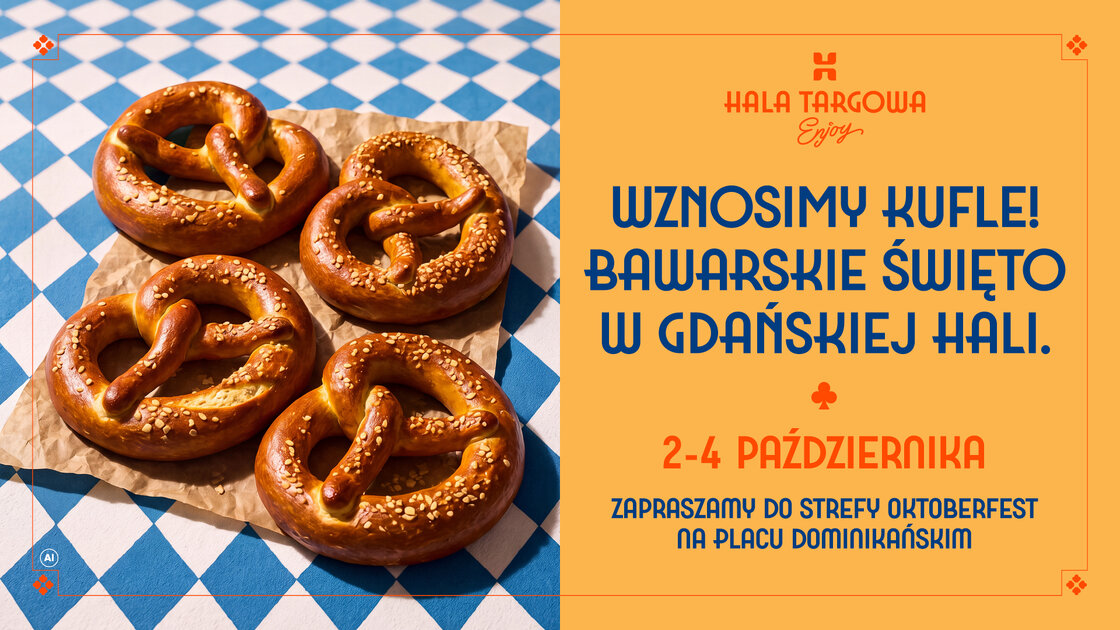 Oktoberfest, muzyka i rodzinna niedziela. Co wydarzy się w Hali Targowej 1–4 października?