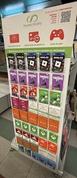 Karty podarunkowe dostępne w placówkach 
