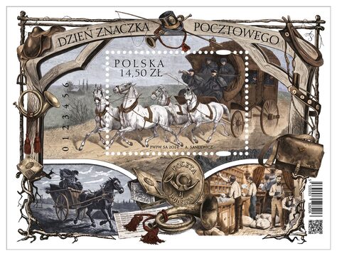 Dzień Znaczka Pocztowego - blok 