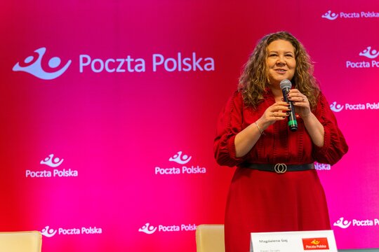 Prezes Zarządu Poczty Polskiej Magdalena Gaj 