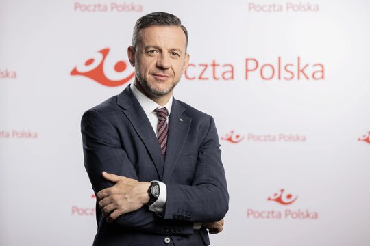 Sławomir Żurawski, wiceprezes Poczty Polskiej ds. operacyjnych 