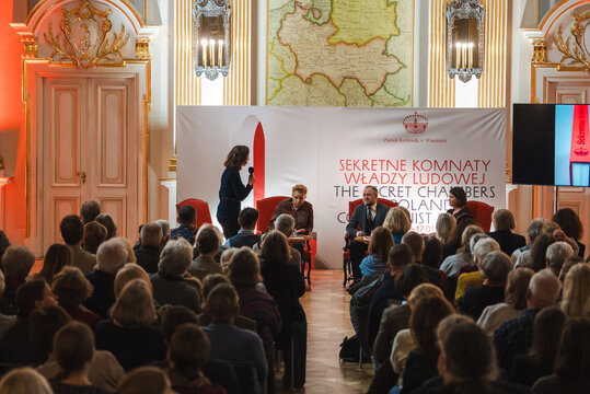 Spotkanie wokól książki Sekretne komnaty władzy ludowej_fot.1_Zamek Królewski w Warszawie