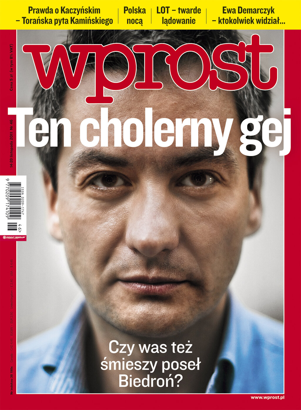 Okładka WPROST NR 46/2011
